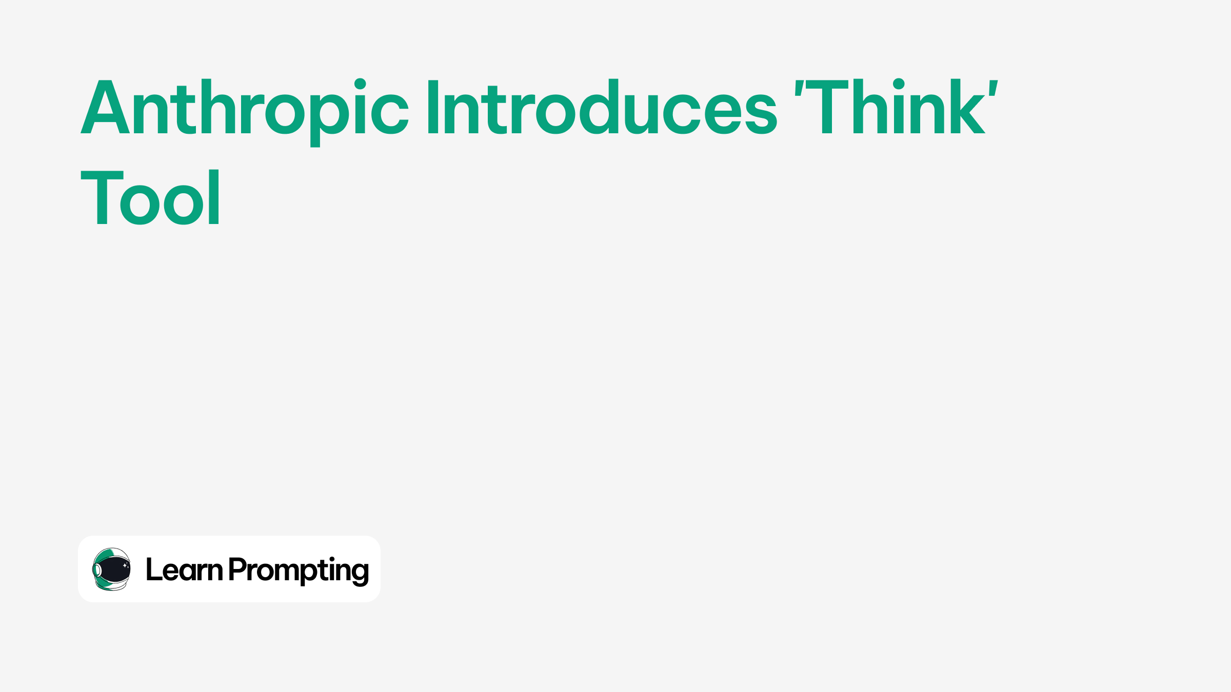 Anthropic Introduces 'Think' Tool to Enhance Claude's Complex Problem ...