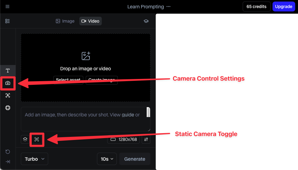 RunwayML AI Interface RunwayML AI Interface